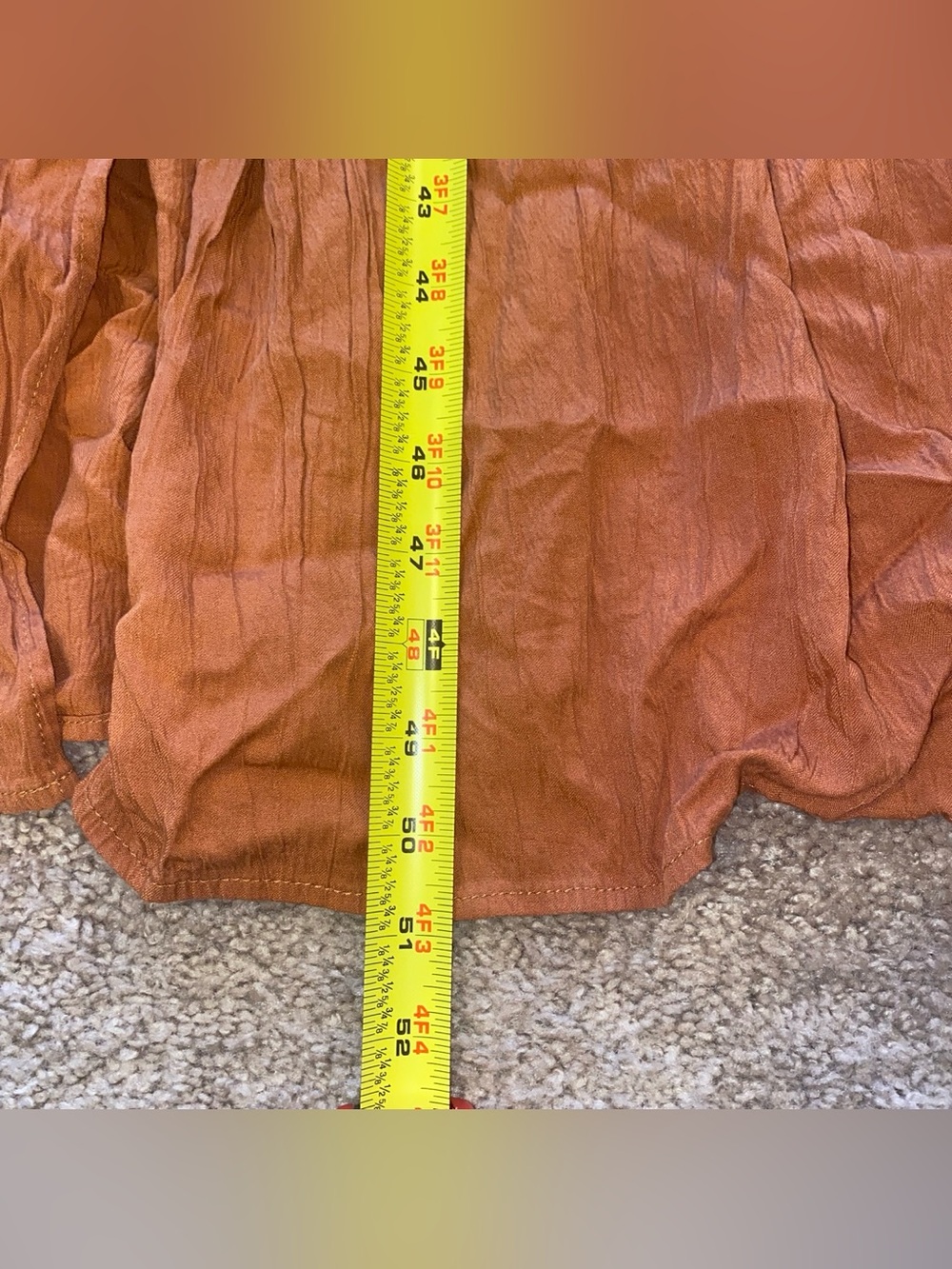 Astr The Label Rust-Brown Halter Maxi Dress - Picture 9 of 9